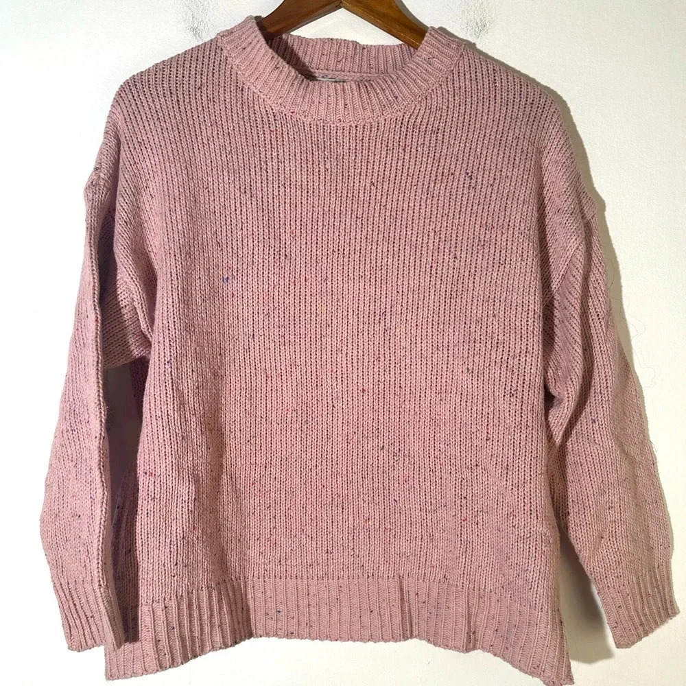 Miss Look Knit Crewneck Sweater